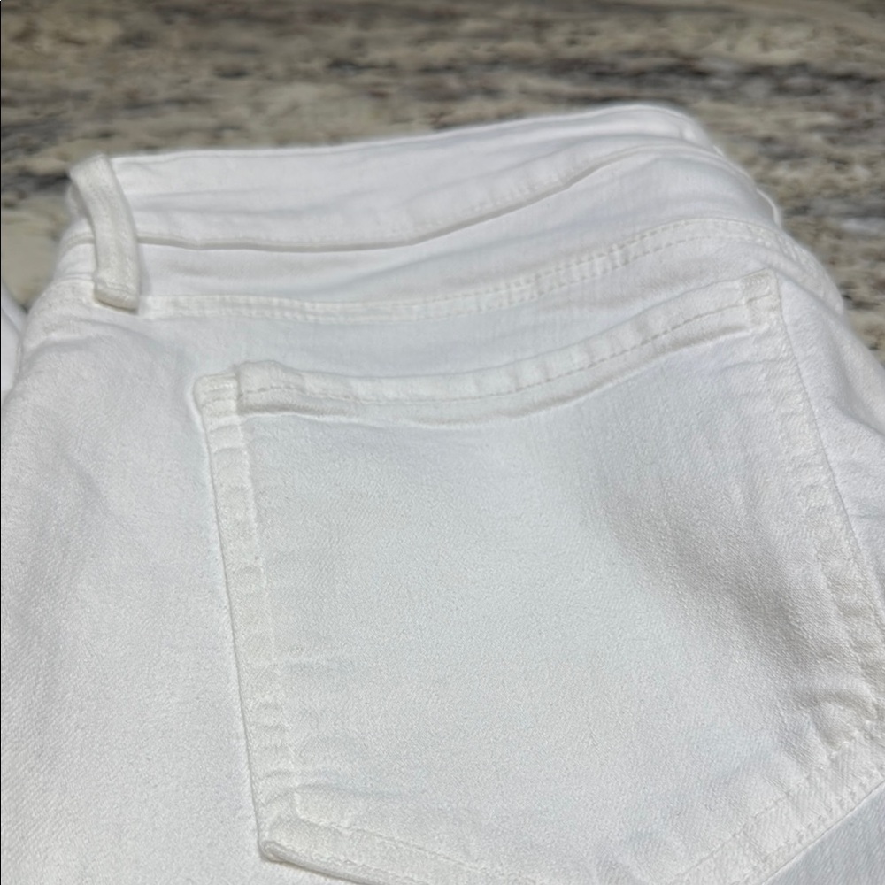NYDJ Marilyn White Straight Leg Jeans - Picture 6 of 8